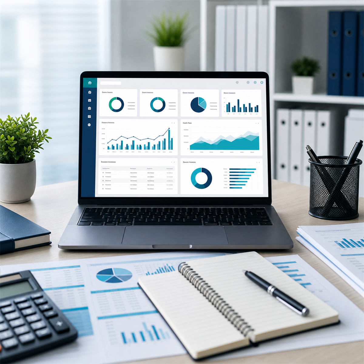 BayziBook accounting and finance control ERP