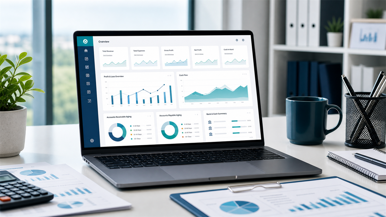 BayziBook accounting and finance ERP module